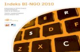 Indeks BI-NGO 2010 · Budowanie reputacji dzięki zaangażowaniu społecznemu 17 Komunikowanie zaangażowania społecznego na portalach społecznościowych 19 Zakończenie 23 KomuniKacja