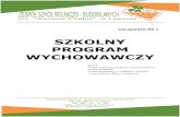 SZKOLNY PROGRAM WYCHOWAWCZY - Lesznonowa.zsrb.leszno.pl/dokumenty/program_wychowawczy_2015_16.pdf · 3 z 18 Podstawa prawna - Ustawa z dnia 7 września 1991 r.o systemie oświaty