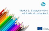 Moduł 3: Elastyczność i zdolność do adaptacjitimproject.eu/docs/pl/TIMproject_III_pl.pdf · Praca zespołowasprawia, żekoncentrujemy sięprzede wszystkim ... wykonujesz rutynowąpracę.