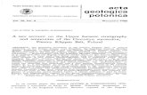new account on the Upper Jurassic stratigraphy and ...mmtk.ginras.ru/pdf/Kutek,Wierzbowski,1986_Czorstyn...Pieniny Klippen Belt, Poland ABSTRACT: The Czorsztyn succession in the Pieniny