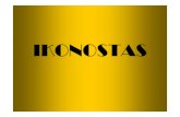 IKONOSTAS · Ikonostas (gr. eikón oznaczaj ące obraz oraz stásis czyli pozycja, umiejscowienie ) – ściana z ikonami, która w cerkwi oddziela miejsce ołtarzowe ( swiatłyszcze