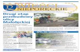 • nr 6 (161) • 20 maja 2016 • nakład 5 500 • gazeta …sie 10,5 tys. z∏, jest firma PROJ-SANIT z Olsztyna. Planowany termin realizacji – do koƒca 2016 roku. Rozstrzygni´to