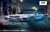 NOWE BMW X5....2019/03/18  · Silnik Układ / cylindry Pojemność Moc Zużycie paliwa wg normy WLTP Emisja CO 2 Cena netto (bez VAT) Cena brutto cm3 kW (KM) l/100 km g/km w PLN w