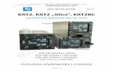 KRT2, KRT2 „Mini”, KRT2RC...Instrukcja użytkownika i instalacji Radiostacja lotnicza VHF Doc.-Nr: KRT2, KRT2M, KRT2RC Wersja 13.0 Lipiec 2016 Strona 3 z 70 Lista zmian Zmiana