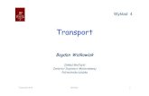 Transportbiofizyka.p.lodz.pl/prezentacje/wyklad_4_transport.pdfion ion Symport Pasażer i kierowca są transportowani w tym samym kierunku . SymportNa-glucoza funkcjonuje w jelitach