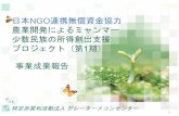 日本NGOnpo-gmc.sakura.ne.jp/wp/wp-content/uploads/2018/04/...農業開発によるミャンマー少数民族の所得創出支援 プロジェクト（第1期） 1. 人材育成（有機農業技術の普及員育成)