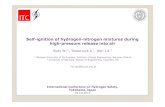 Self-ignition of hydrogen-nitrogen mixtures during high-pressure … · 2018. 10. 24. · Projekt współfinansowany ze środków Unii Europejskiej w ramach Europejskiego Funduszu