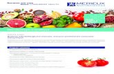 FOOD SAFETY & QUALITY - Merieux Nutrisciences...FOOD SAFETY & QUALITY SZKOLENIE Badania mikrobiologiczne owoców, warzyw i przetworów owocowo-warzywnych Podstawowym na rzędziem służącym