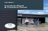 Cembrit Plank & Cembrit Panel - Ravago BS Poland...15 letnia gwarancja Naturalny wygląd bez konserwacji Komplet niezbędnych akcesoriów Wyjątkowa odporność na promienie UV FASADY