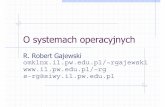 Aktualności Wydziału - O systemach operacyjnychil.pw.edu.pl/~edu/Tib/Pdf/T_09.pdfsystem plików UNIX a oznacza się dużą szybkością -zastąpił znany z DOS u FAT. Komunikację