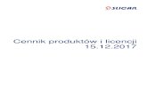 SLICAN Cennik produktów i licencji 15.12netzam.esy.es/wp-content/uploads/2016/07/cennik_slican.pdf · 2018. 3. 5. · Cennik produktów i licencji 15.12.2017 6/49 0656-390-892 Za[lepka