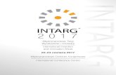 2017INTARG® 2017 22-23 czerwca 2017 Międzynarodowe Centrum Kongresowe w Katowicach RAMOWY PROGRAM 22 czerwca 2017 08:00 – 09:00 Rejestracja wystawców INTARG (recepcja, hol przy)