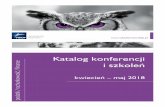 Katalog konferencji i szkoleń podatki / rachunkowość / finanse · 2018. 4. 5. · Podatek u źródła VAT w obrocie międzynarodowym – konsekwencje zmian w przepisach Faktura