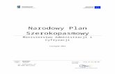 Narodowy Plan Szerokopasmowymemorandum.polskaszerokopasmowa.pl/g2/oryginal/2012_11/a... · Web viewWszystkie rodzaje rozwiązań, w tym mobilne, będą jednak wymagały rozwoju szkieletowej