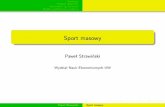 Sport masowycoin.wne.uw.edu.pl/pstrawinski/sport/esport12n.pdf · 2014. 3. 27. · Rekreacja Funkcje społeczne Amatorskie ligi sportowe Model uczestnictwa w sporcie Klub sportowe