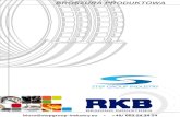 BROSZURA PRODUKTOWAstepgroup-industry.eu/wp-content/uploads/2017/08/... · 2017. 8. 24. · specyfikacjom ISO / ABMA/ GOST. Łożyska walcowe dwurzędowe RKB oferuje szeroki zakres