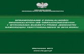 Sprawozdanie za 2010 r. - rio.gov.pl · Polskiej „Sprawozdanie z działalności regionalnych izb obrachunkowych i wykonania budżetu przez jednostki samorządu terytorialnego w