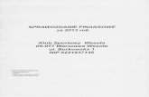 Sprawozdanie Finansowek za 2013 rok - kswesola.pl Finansow… · 1539 z póŽn. zm.). Sprawozdanie finansowe za okres od 01.01.2013 do 31.12.2013 rok zostako sporzadzone na podstawie