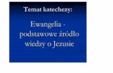 Prezentacja programu PowerPoint - religia w domu swiadectwa.pdf · 2020. 4. 16. · Swiety Mateusz — naležal do grona dwunastu Apostolów. Ewangelie spisal po roku 70, w jezyku
