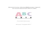 Rozszerzony skonsolidowany raport za trzeci kwartał 2013 roku€¦ · Rozszerzony skonsolidowany raport ABC Data S.A. za III kwartał 2013 r. ABC Data S.A. ul. Daniszewska 14, 03-230