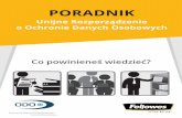 PORADNIK - Fellowes Polska SA2 Skrót RODO pochodzi od „ogólne rozporządzenie o ochronie danych osobowych”, zaś GDPR pochodzi od „general data protection regulation”. W