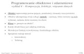 Programowanie obiektowe i zdarzeniowearagorn.pb.bialystok.pl/~tabedzki/poiz4.pdf · 2011. 4. 16. · Marek Tabędzki – Programowanie obiektowe i zdarzeniowe 1/34 Programowanie obiektowe