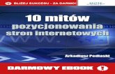 © Copyright for Polish edition by Wydawnictwo ZloteMyslinowoczesny-marketing.pl/wp-content/uploads/2012/04/10-mitow... · 10 MITÓW POZYCJONOWANIA — Arkadiusz Podlaski 2. Wyszukiwarki
