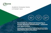 Partnership for Advanced Computing in Europe Research ... Single hub for the PRACE training events, training material and tutorials PATC Programme 2018-2019 79 courses, 215 training