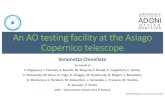ADONI AO testing facility @ Asiago CoudÃ© Chinellato 2016 ...adoni2016.arcetri.astro.it/contributi/chinellatosimonetta/slides.pdf · Title: Microsoft PowerPoint - ADONI AO testing
