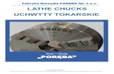 LATHE CHUCKS UCHWYTY TOKARSKIEtechnar.pl/wp-content/uploads/2019/07/CAT-FN-2017.pdf · 2019. 7. 5. · Fabryka Narzędzi PORĘBA Sp. z o.o. 2 ul. Zakładowa 2A 42-480 Poręba POLAND