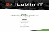 Raport · 2018. 11. 28. · Billenium to firma, która pod względem rozpoznawalności w lubelskiej branży uplasowała się na piątej pozycji. Spółka powstała w 2003 roku z całkowicie