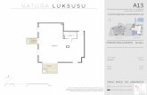 lbcinvest.pl · A13 Koncepcyjna karta apartamentu oraz rzut kondygnacji z zaznaczeniem apartamentu 3.PlETRO BUDYNEK A APARTAMENT A13 BUDYNEK B STAW RE-JA BUDYNEK A POWIERZCHNIA CALKOWITA