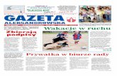 Wakacje w ruchukujawy.media.pl/wp-content/uploads/2009/07/gazeta17... · 2009. 7. 9. · Białe i czerwone kwiaty tak ułożono, aby przedstawiały herb miasta. Trud pielęgna-cji
