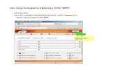 Instrukcja korzystanie z katalogu OPAC  · Instrukcja korzystaniaInstru kcja korzystaniakcja korzystania z katalogu z katalogu z katalogu OPACOPACOPAC 11..1. Rejestracja Rejestracja