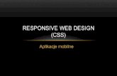 Responsive Web DesignRESPONSIVE WEB DESIGN •Strony zaprojektowane jako responsywne dostosowują rozmiar i rozmieszczenie elementów w reakcji na zmianę rozmiarów okna przeglądarki,