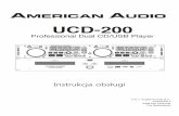 Instrukcja obsługiadjmedia.s3-website-eu-west-1.amazonaws.com/manuals/UCD... · 2014. 11. 27. · skontaktować się ze sprzedawcą American Audio®. 3. ... elektrycznymi takimi