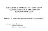 SZKOLENIE Z ZAKRESU RATOWNICTWA TECHNICZNEGO DLA …osplukowica.pl/images/szkolenia/techniczne/matszkol/... · 2016. 8. 11. · Samochody osobowe zasilane gazem propan-butan wyposażone