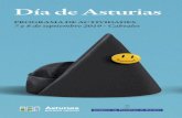 Sábadu 7 Día de Asturias Día d’Asturies Sábado 7 · 2019. 9. 5. · PROGRAMA DE ACTIVIDADES 7 y 8 de septiembre 2019 - Cabrales Día d’Asturies PROGRAMA D’ACTIVIDAES 7 y