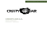 CREEPY JAR S.A. - Bankier.pl · creepy jar s.a. raport kwartalny 01.04.2019 - 30.06.2019 blizne ŁaszczyŃskiego, dnia 7 sierpnia 2019 r.