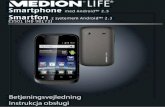 LIFE Smartphone med Android™ 2.3 Smartfondownload2.medion.com/downloads/anleitungen/bda_md... · data BEMÆRK! Hver gang du har opdateret dine data, bør du tage sikkerhedskopier