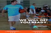 NBA PRE DRAFT 2017 WE WILL GET YOU READY.€¦ · All-Star Power Forwards to rookie Point ... complete training program in the world. The programs are based ... • Head Strength