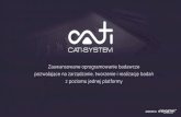 Platforma badawcza CATI-System powstała w celu ... · System Cati-System pozwala na przygotowanie zarówno prostych kwestionariuszy, jak i skomplikowanych, wieloetapowych badań