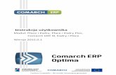Comarch ERP Optima - PiK · W trosce o sprawną obsługę gwarancyjną prosimy o staranne przechowywanie Certyfikatu Rejestracji Oprogramowania. Zawiera on ważną informację o numerach