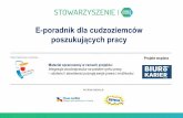 E-poradnik dla cudzoziemców poszukujących pracybk.sggw.pl/wp-content/uploads/2017/06/E-poradnik... · (składki na ubezpieczenie społeczne, podatki). Pracodawca obciążony jest