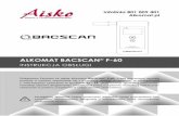 ALKOMAT BACSCAN F-60 · Alkomat BASCAN® F-60 jest niezawodnym urządzeniem z grupy analizatorów osobistych zapewniającym precyzyjne i powtarzalne wyniki, w szczególności dla