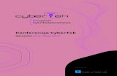 Konferencja CyberTek · Unikalna oferta. Świetne, wyszukane i przetestowane przez nasz zespół rozwiązania ... pokaz praktyczny, • anatomia ataków, • rola modelowania atakującego,