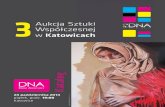 KATALOG 3 ASW w Katowicach - dnagallery.pl · Stany Zjednoczone). W 2011 roku otrzymał nagrodę włoskiej telewi-zji „ARTE 24”. ... Sztuki - Medal Rektora Akademii Sztuk Pięknych