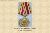 Medal „Za zwycięstwo nad Japonią”czasybohaterow.pl/pdf/MedalZaZwyciestwoNadJaponia.pdfw ciągu trzech miesięcy od zakończenia wojny w Europie. W zamian miał otrzymać nabytki