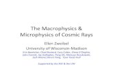 The$Macrophysics$&$ Microphysics$of$Cosmic$Rays$mipse.umich.edu/files/Zweibel_presentation.pdf · (An)Isotropy! Hillas 1984! Abbasi et al. 2010! Left: The distribution of cosmic ray