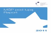 MŚP pod lupą Raport - EFL.pl...MŚP pod lupą 4 Prezentujemy Państwu raport poświęcony sytuacji małych i średnich przedsiębiorstw w Polsce. MŚP są najważniejszą siłą